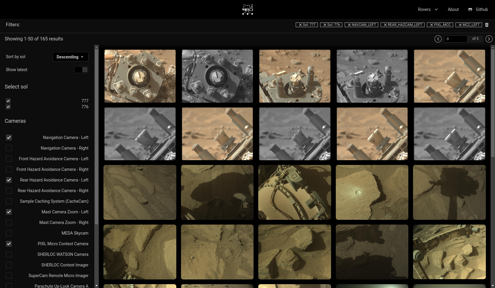 Mars gallery screenshot